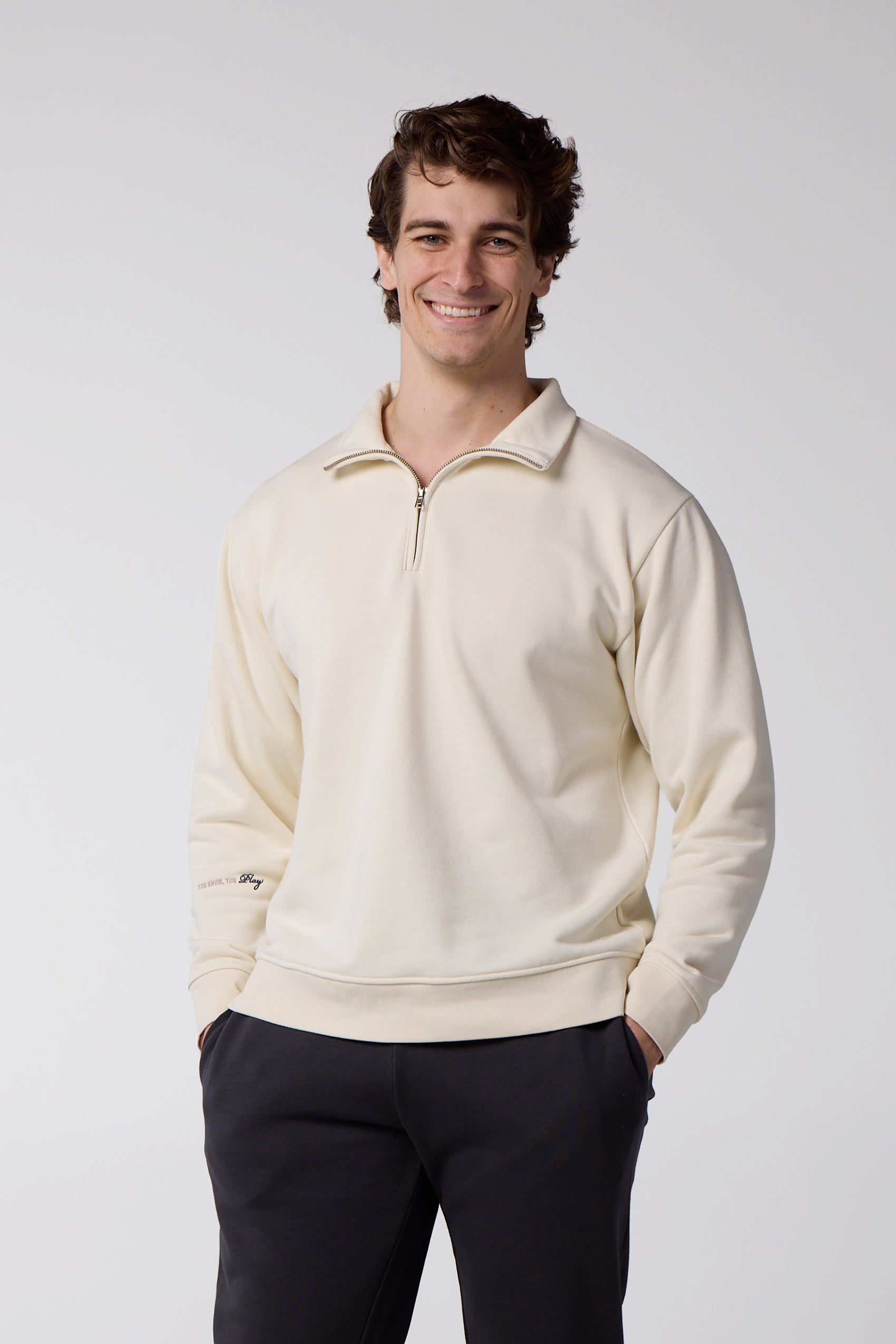 Men's Active Lifestyle You Know You Play™ Quarter Zip Sweatshirt