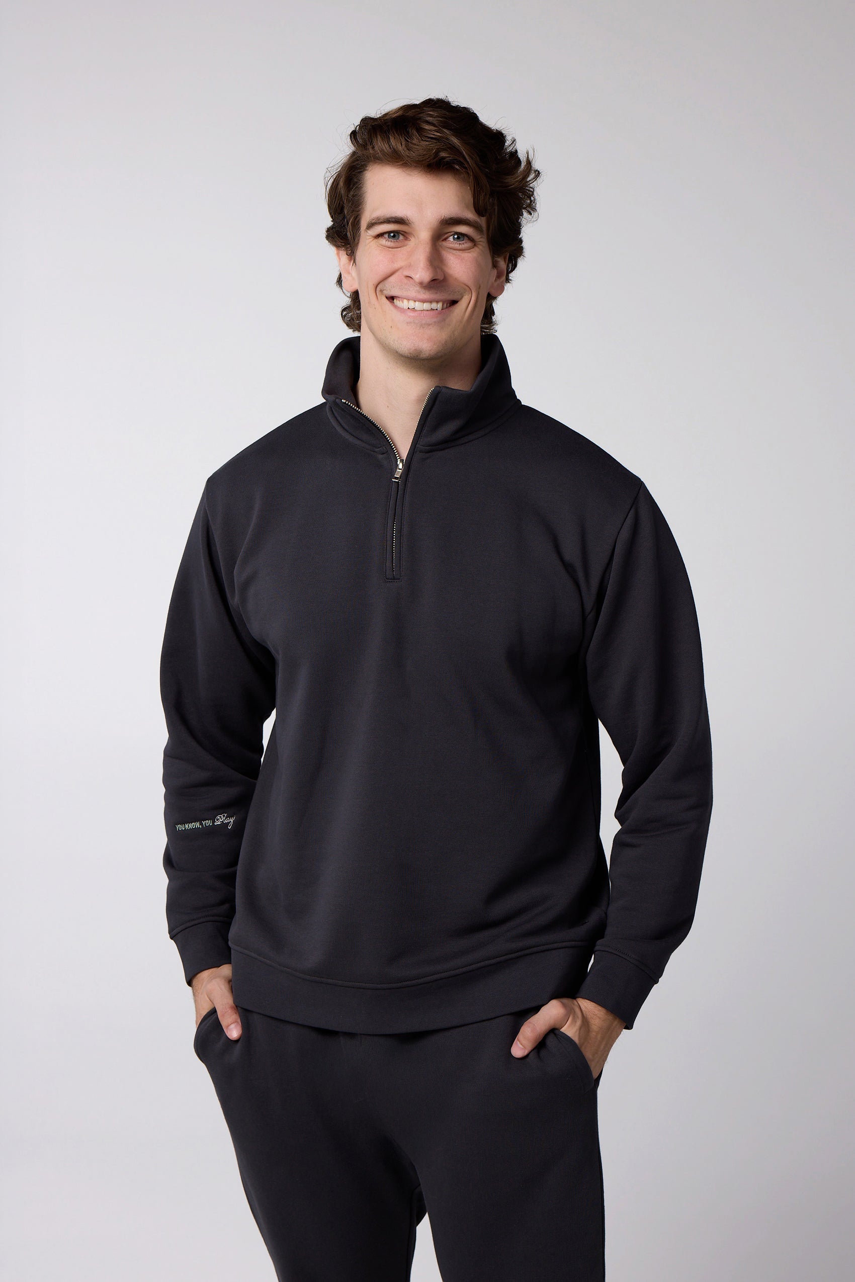 Men's Active Lifestyle You Know You Play™ Quarter Zip Sweatshirt