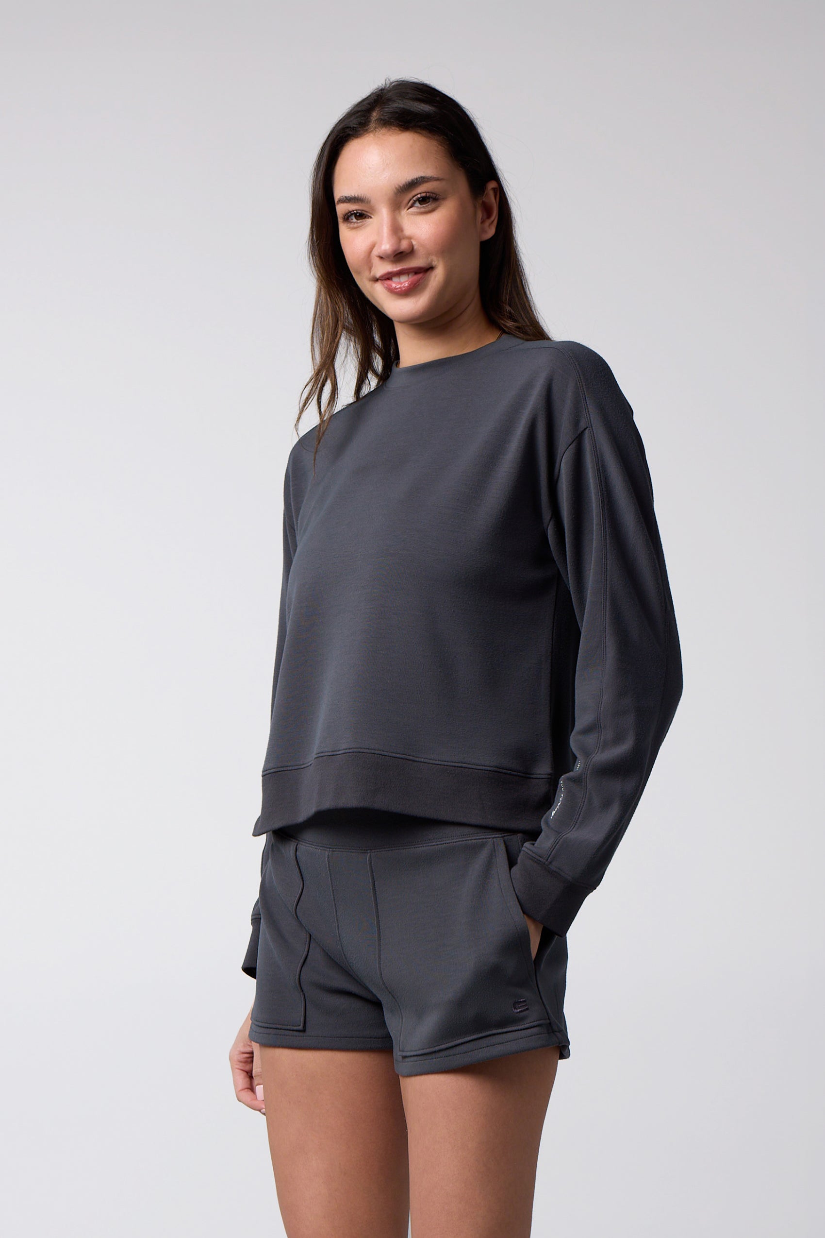 Women's Active Lifestyle You Know You Play™ Cropped Crew Sweatshirt