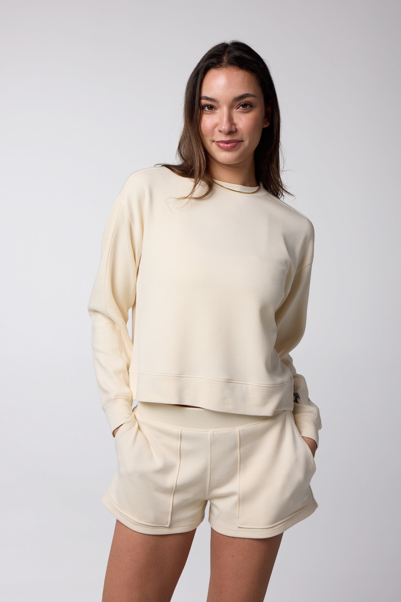 Women's Active Lifestyle You Know You Play™ Cropped Crew Sweatshirt