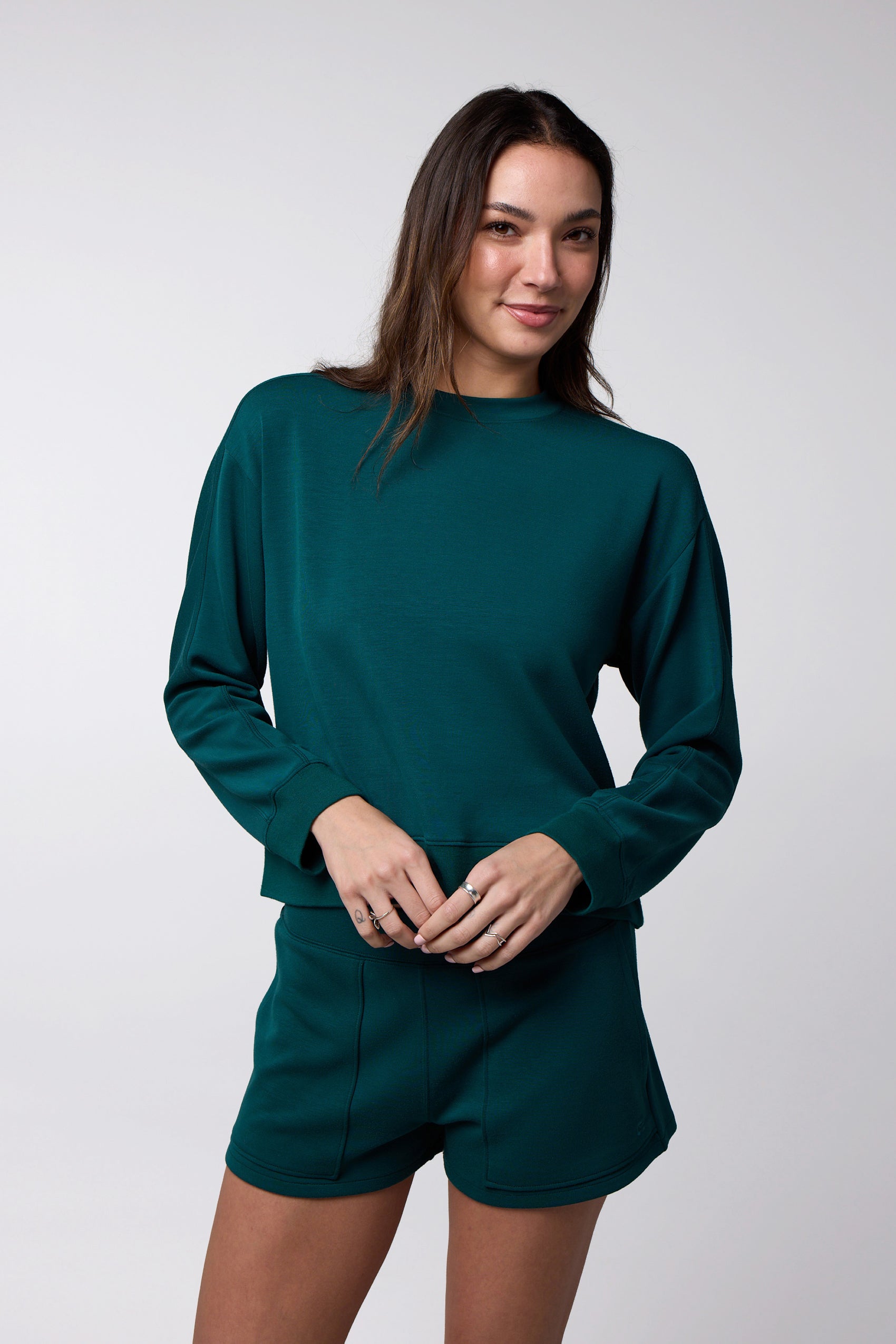 Women's Active Lifestyle You Know You Play™ Cropped Crew Sweatshirt