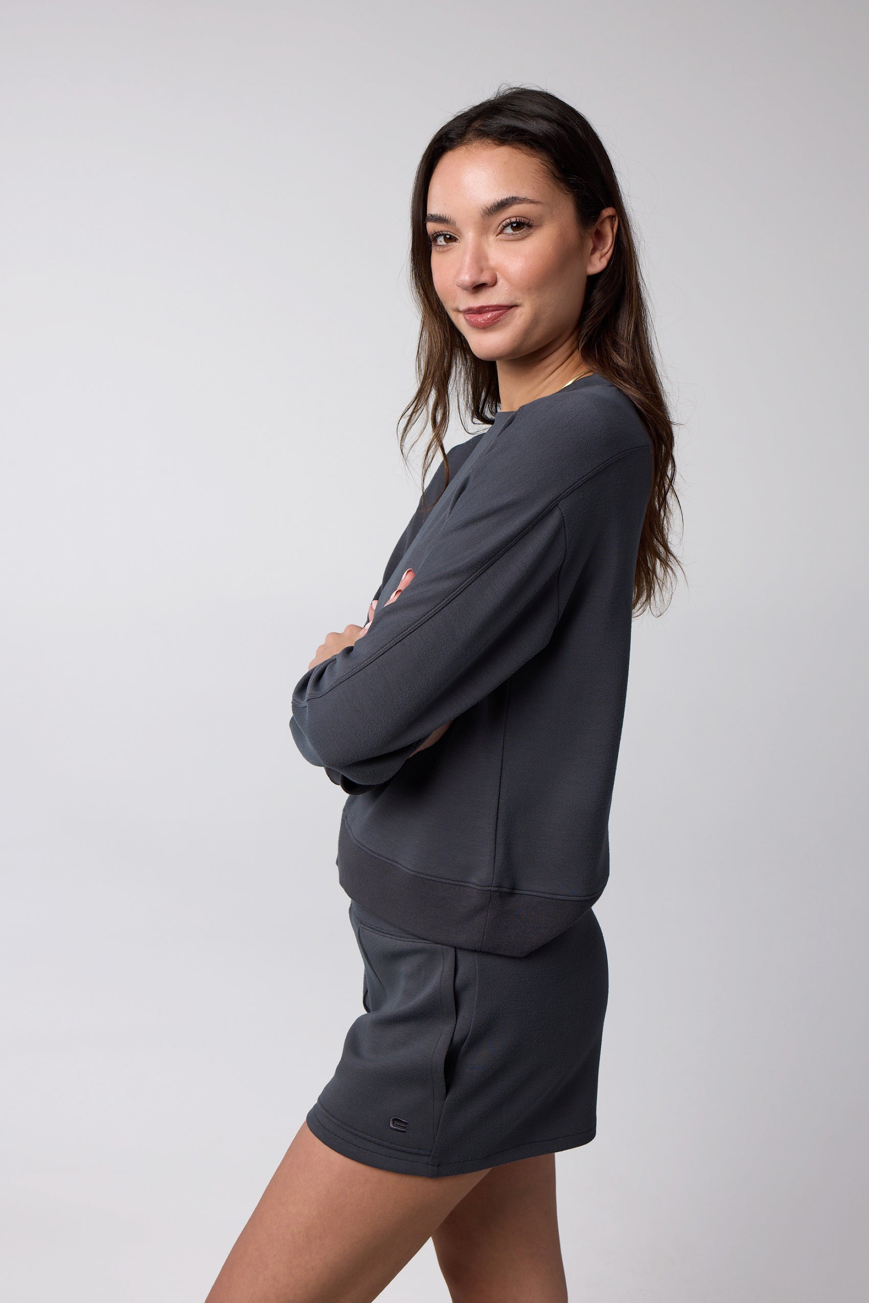 Women's Active Lifestyle You Know You Play™ Cropped Crew Sweatshirt
