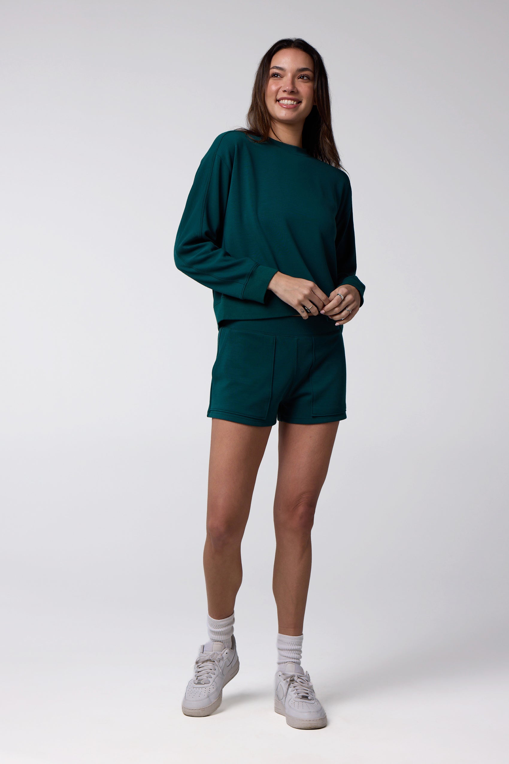 Women's Active Lifestyle You Know You Play™ Cropped Crew Sweatshirt
