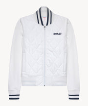 Quilted Varsity Bomber