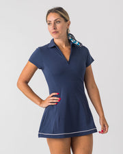 Zipper Tennis Dress