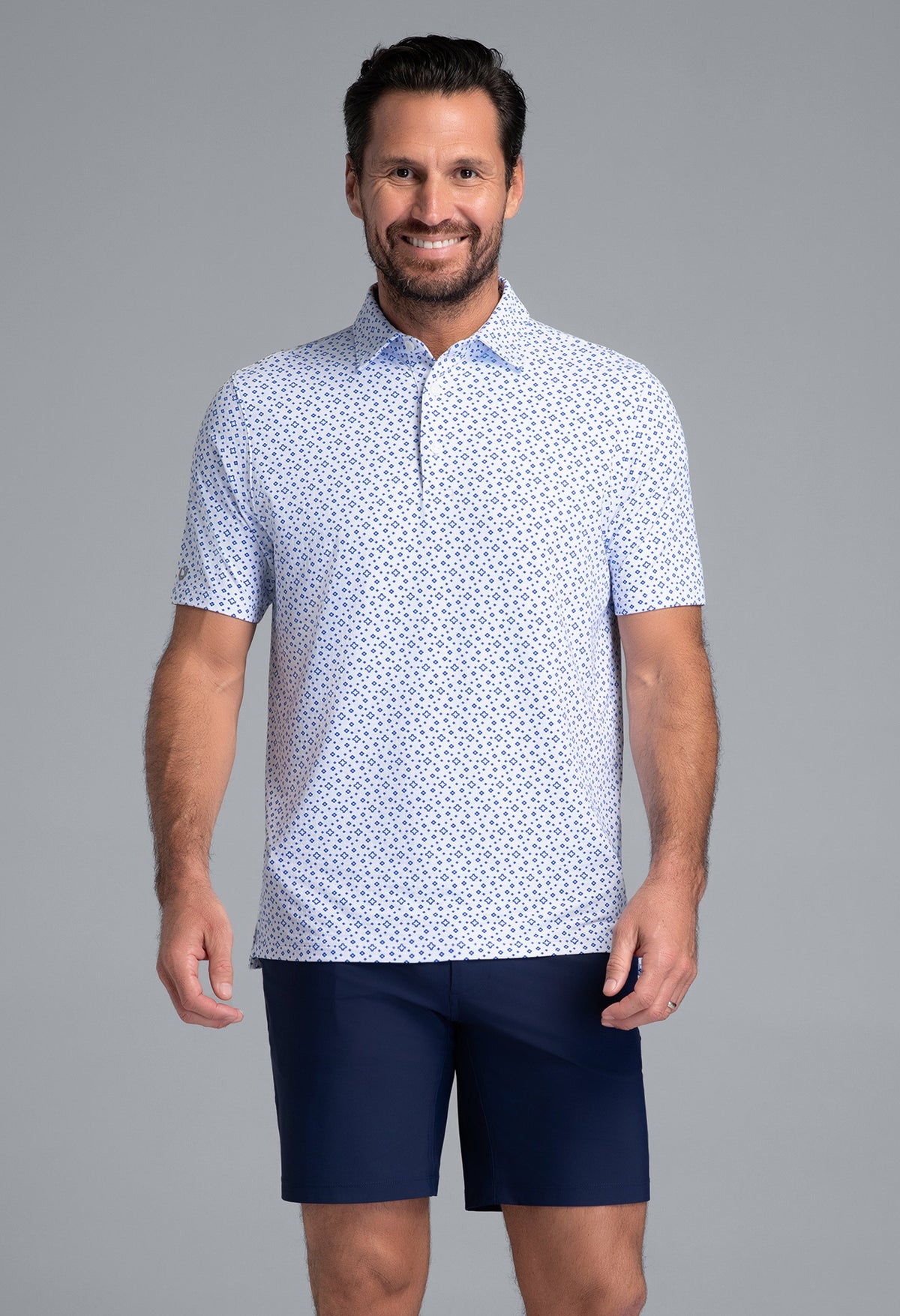 M SS POLO PRINTED