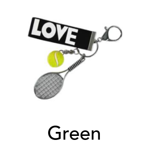 RACQUET KEYCHAIN
