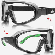 HYBRID PRO INTERCHANGEABLE SAFETY GOGGLES