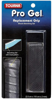 TENNIS GEL CUSHION REGRIP BLACK