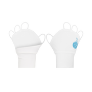 GLOVES WHT